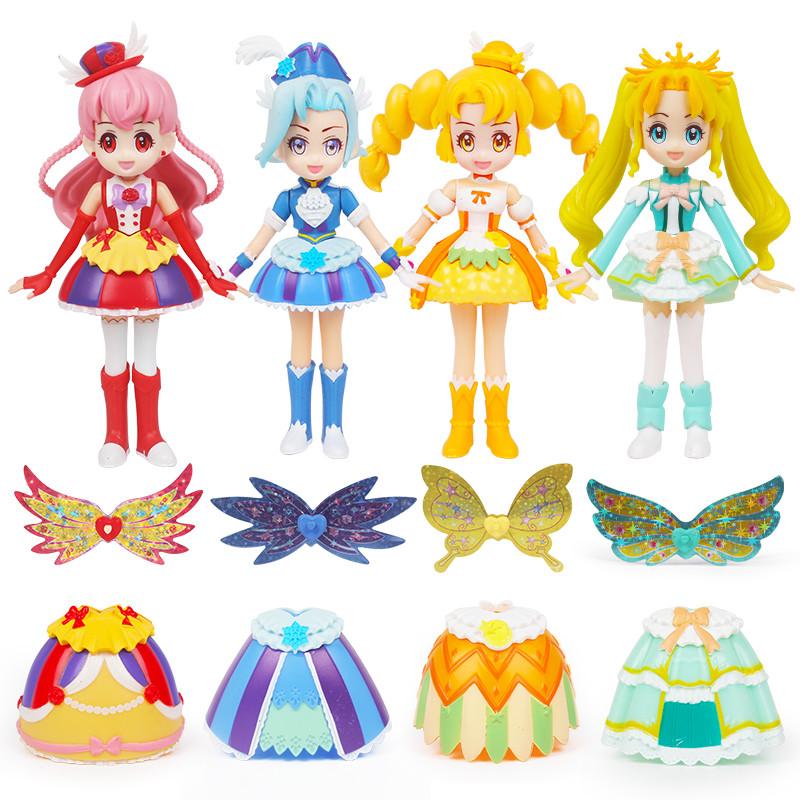 Balala The Fairies Flying Over Colorful Spirit Castle Shi Qiaoling Lan Hui Xiao Min Wisdom Girl Toy Doll Set Children's Gifts