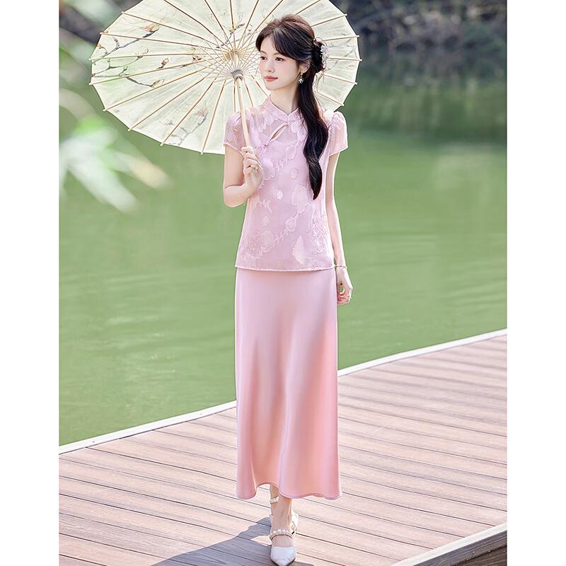 New Chinese Style Summer Women's Suit