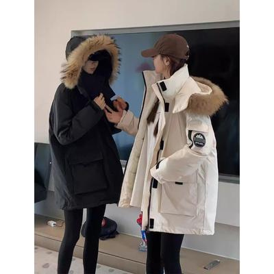 Kadın Pembe Aşağı Ceket Mont Moda Stand Yaka Düz Rüzgar Geçirmez Ördek Aşağı Tüy Kadın Şişme Kış Kahverengi Kısa Dış Giyim