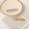 Reductor de Cintura Broche Brillante para Mujer: Hebilla de Falda Elástica Anti-Exposición y Pin Moldeador de Cintura