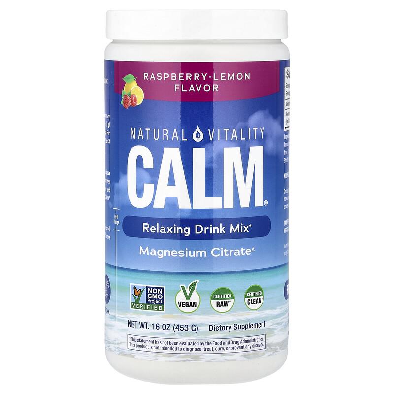 CALM®, Relaxing Drink Mix, Raspberry-Lemon, 16 oz (453 g)