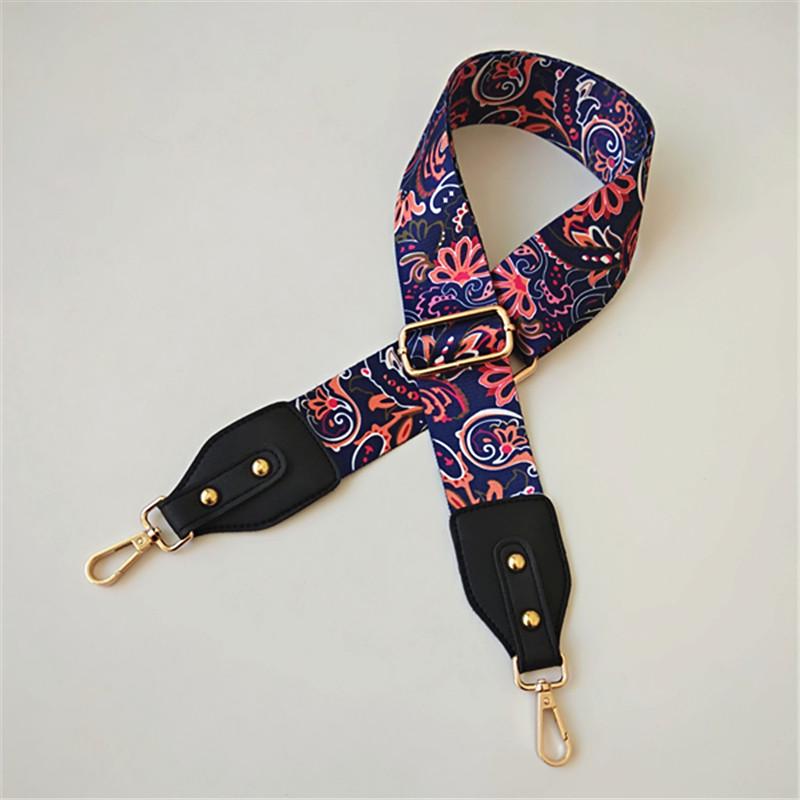 Women's Wide Canvas Crossbody Bag Strap - Replacement Shoulder Strap Accessory