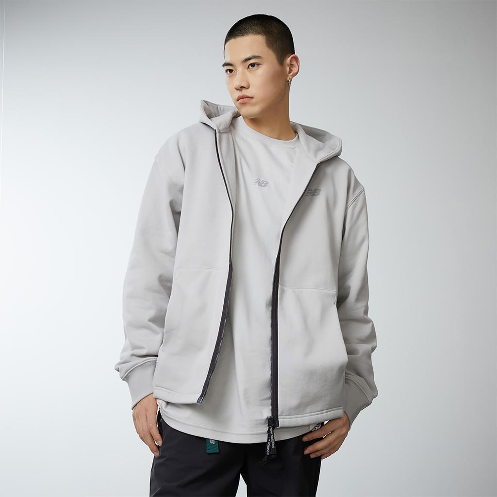 New Balance Jacket Unisex Light Gray MDD4T053-LGR