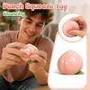 Knuspriges Knisterndes Pfirsich Squishy Spielzeug Bausteine Realistische Früchte Kneten für Kinder Erwachsene