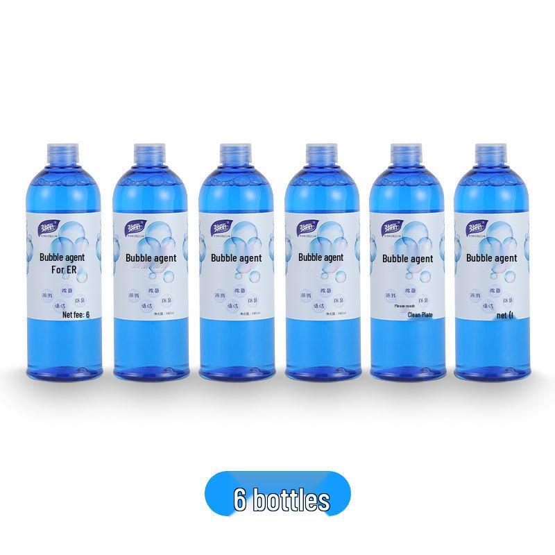 Smart Automatic Toilet Foaming Shield: Anti-Splash Deodorant Refill Liquid