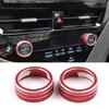 For Toyota Camry 2018-2024 Air Condition Knob Button Ring Cover Decor Pair