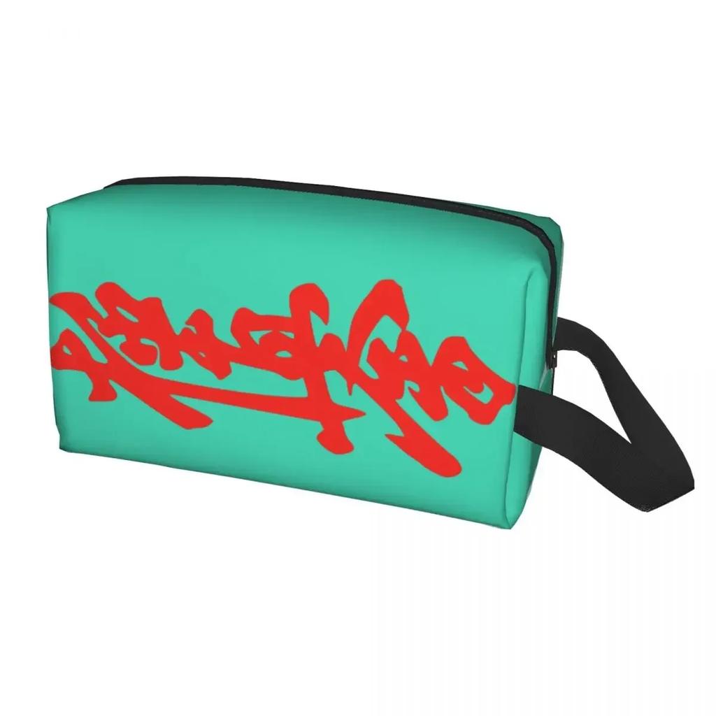 Karate Kyokushin Toiletry Bag for Women Martial Organizer Lady Beauty Storage Dopp Kit Case