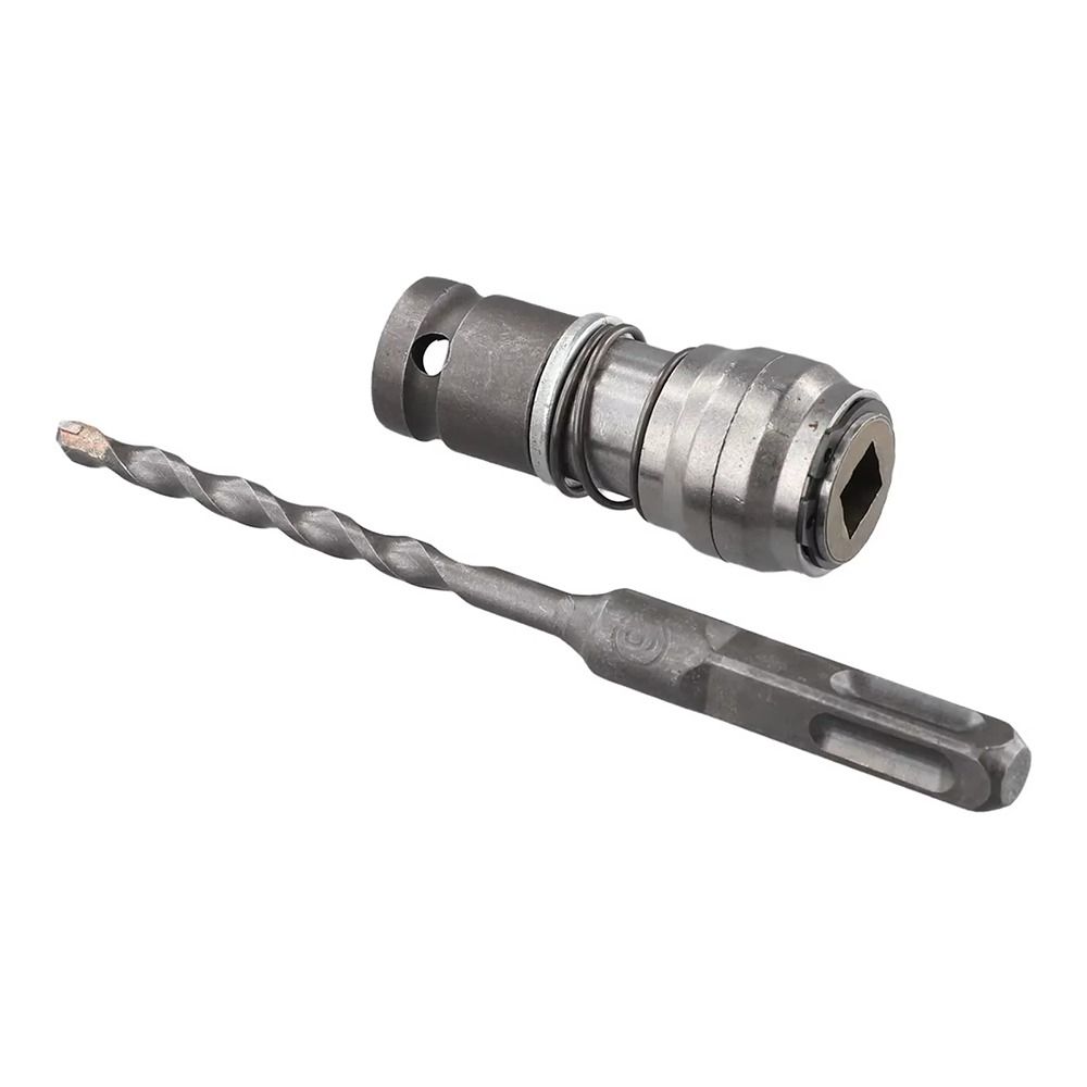 1Set Square Shank Drill Wrench Adapter Converter Drill Bit Adapter  For Drill Holes In Walls Bricks