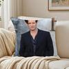 M-Matt Smith Cushion Cover Pillowcase Anti-Dustmite Living Room Sofa Decor Cushion Room