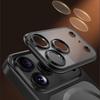 Transparent Plating Magnetic For Magsafe Phone Case For iPhone 17 Air 15 16 17 Pro Max Full Lens Protector Shockproof Hard Cover