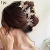 Pinza per Capelli a Forma di Farfalla con Perline Grande Antiscivolo Accessori per Capelli per Capelli Spessi Donna Quotidiano Festa Disponibile in 3 Colori