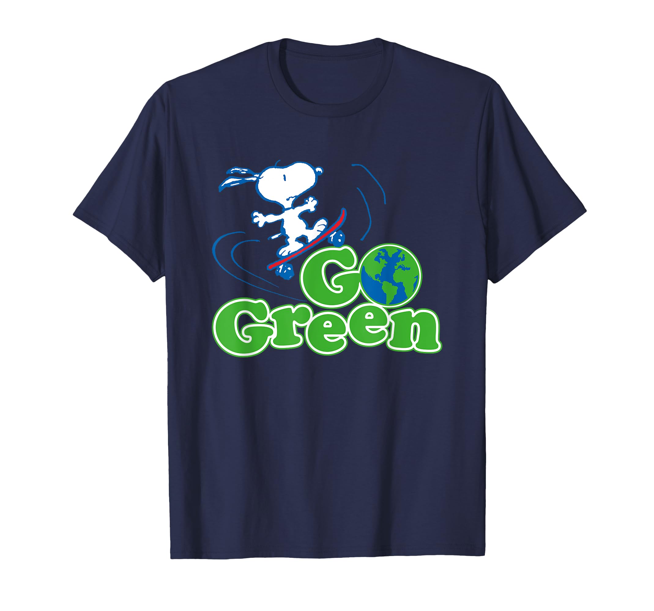 

Peanuts Snoopy Go Green T-shirt