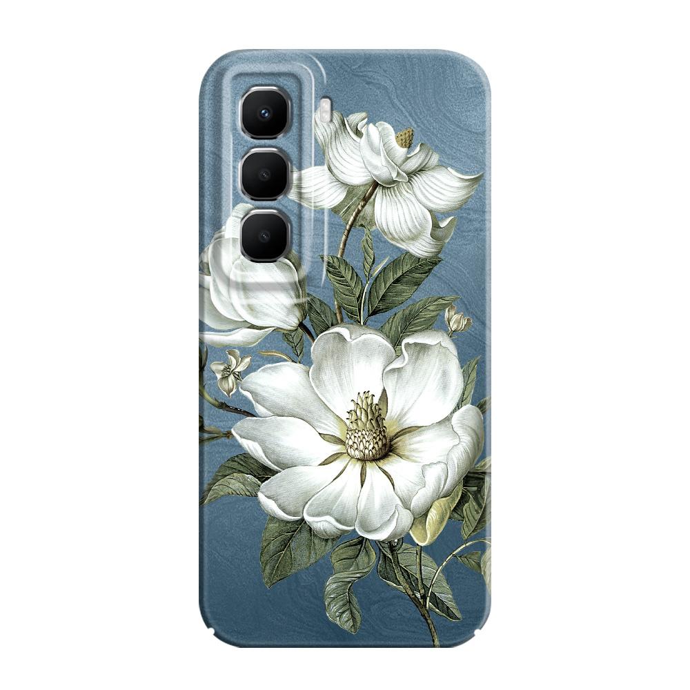 Gorgeous Magnolia Phone Case For Infinix Hot 60 60I 40 30I 12 10 Note 50 30 Pro Plus Play 4G 5G Film Hard Cover