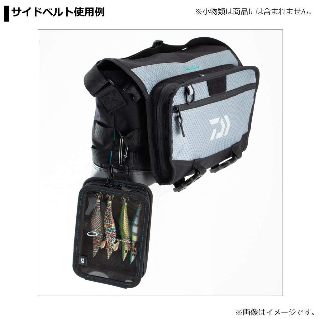 Daiwa Emeraldas Tactical Shoulder Bag 14 x 43 x 4550133129063 (B) Gray, Approx. 25cm,