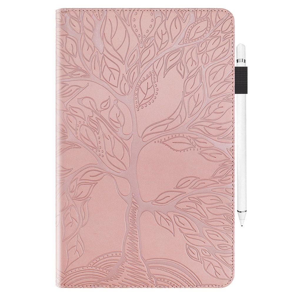 

Tablet Case For Samsung Galaxy Tab S10 FE Plus 13.1 inch 2025 3D Tree Embossed Business Wallet Leather Cover Funda Tab S10 FE Plus 2025