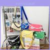 Trendy Korean Style Childrens Bag With Stylish Letter Chain And Acrylic Handle