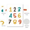 Regenbogen Alphabet Anzahl Bunte Kunst Poster Kid Pädagogisches Poster Keine Rahmen Leinwand Malerei Kinderzimmer Wand Bild Home Decor