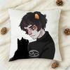 HHomestuck TTrolls Karkat Doublesided Printed Square Decorative Cushion Cover for Sofa Living Room Home Decor