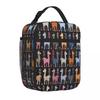 Bestselling Llama Land Industrial Style Insulated Lunch Bag Wilderness Camping Foldable Lunch Bag