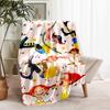 1pc Blanket Pippi Longstocking Print Design, Lightweight Blanket for Sofa, Bed- Soft &Warm, Gift for All Seasons like Christmas, Halloween
