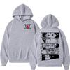Men's Clothing Autumn Winter Hoodies Japanese Anime HUNTER×HUNTER HoodedSweatshirt Y2K Oversized Pure Cotton Clothes Sportswear
