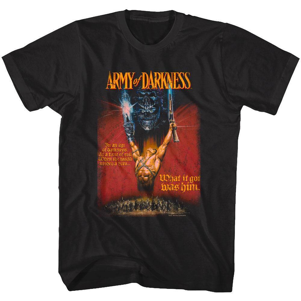 Army of Darkness Movie Poster Men T Shirt M
