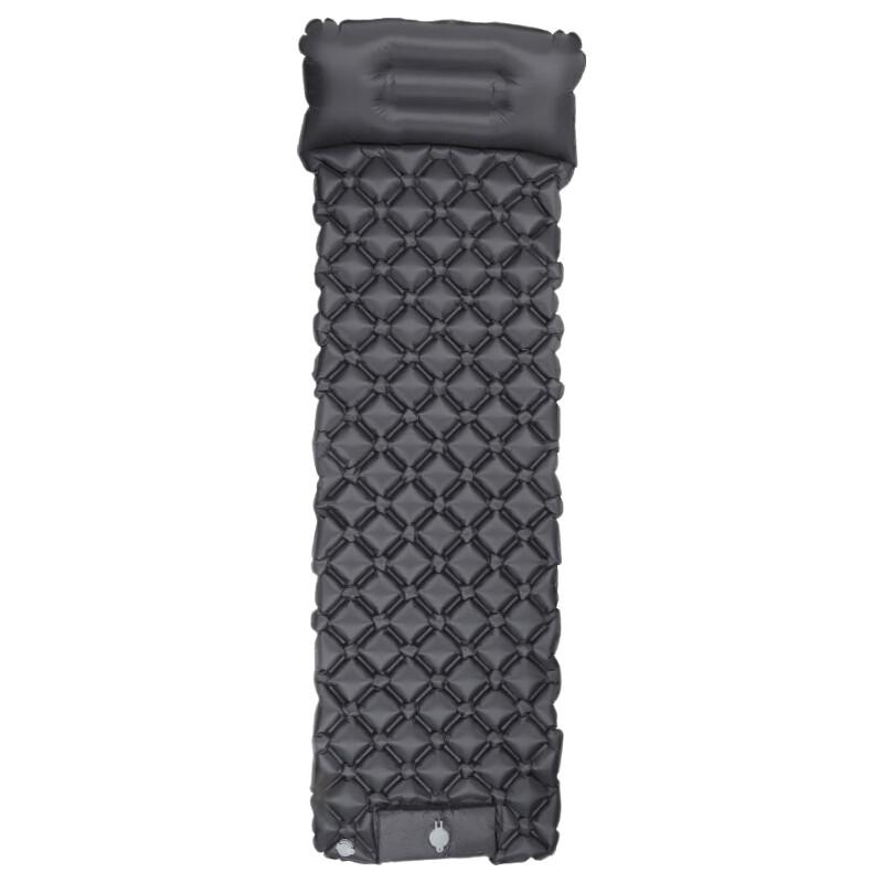 Outdoor Camping Foot-Pump Inflatable Sleeping Pad