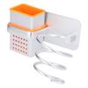Hair Dryer Holder Free Punch Wall Mounted Universal Size Space Aluminum Blow Dryer Holder for Blow Dryer Toiletries