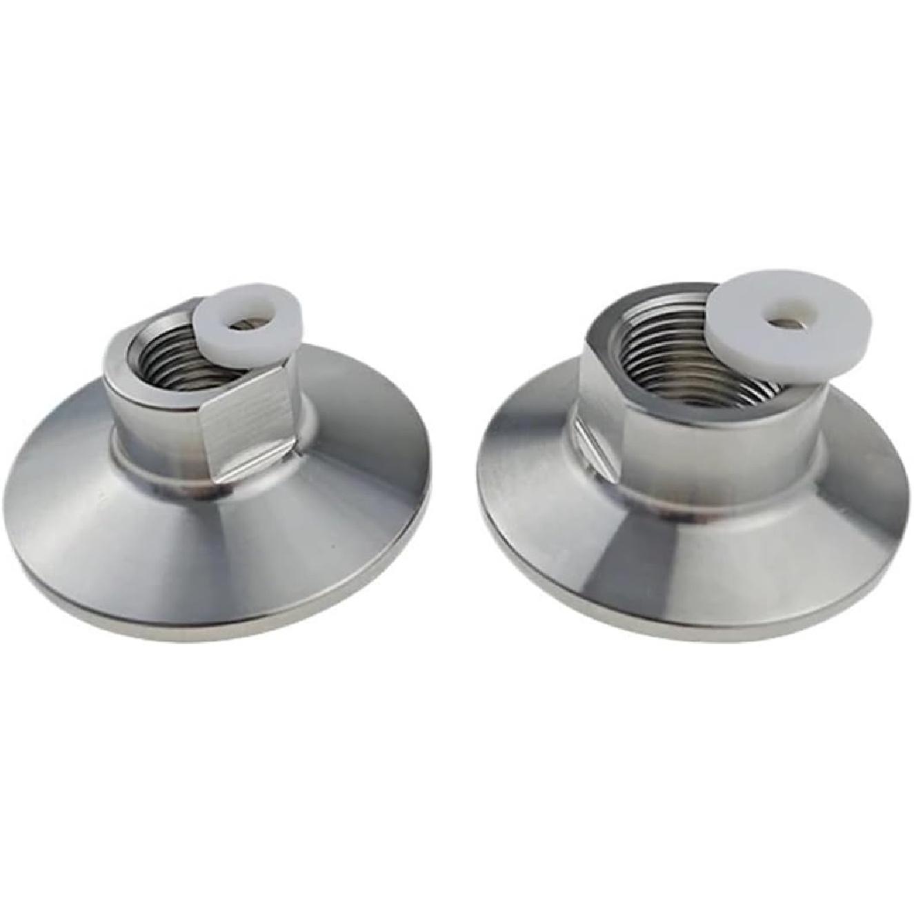 

DEBLAN M14*1.5 M20*1.5 Внутренняя X 1.5 Три Кламп Муфта Нержавеющая Сталь Санитарный Трубопроводный Фитинг(М14Х1,5)