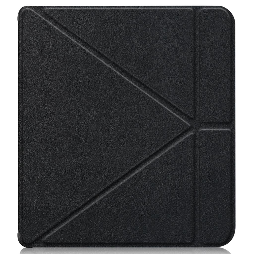 For Kobo Libra Colour/Libra 2 Case PU Leather Protective E-Reader Cover Origami Stand