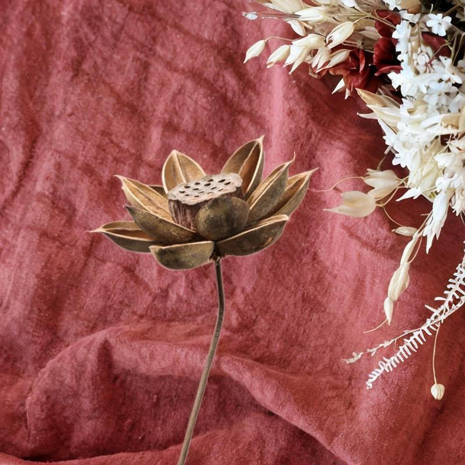 

Композиция из сухих цветов в вазе, центральный элемент декора для спальни и мероприятий своими руками Style C