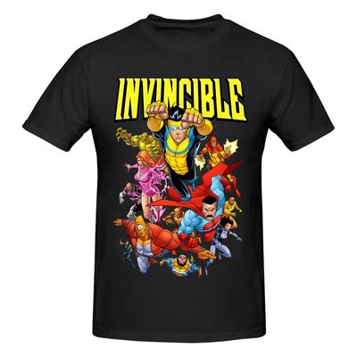 Invincible Trendy T Shirts Graphic Y2k Summer Cotton Unisex Wounisex T Shirt Clothes