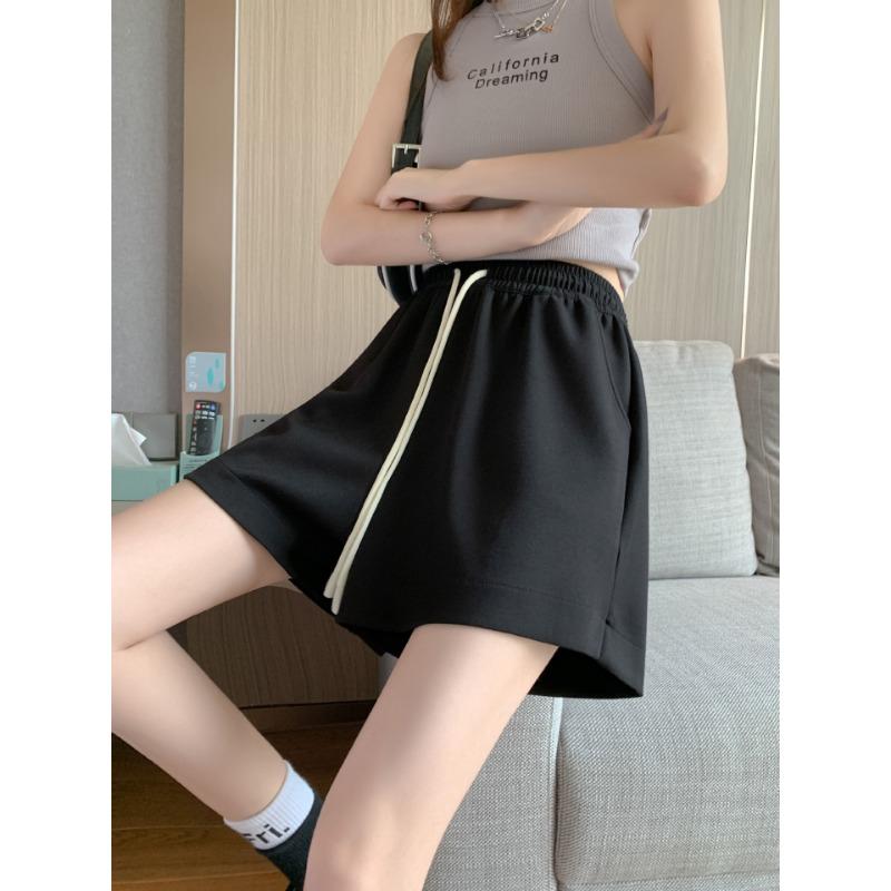 High-waisted Sports Baggy Shorts Casual Slimming Pants Women