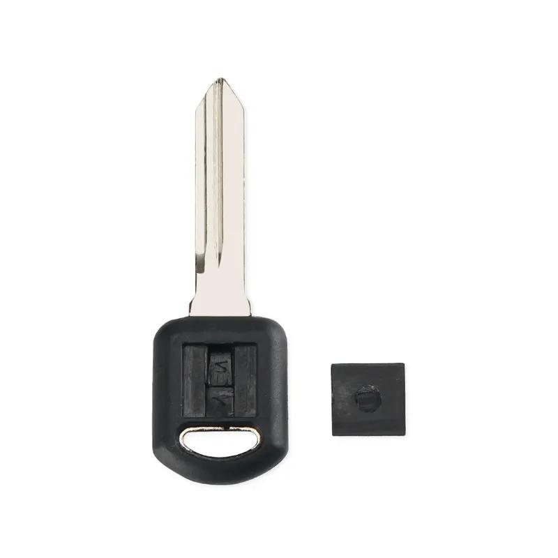 KEYYOU 10PCS Uncut Blade Transponder Key Shell for Buick PK3 GL8 FirstLand Excelle Transponder Key Shell No Chip Case