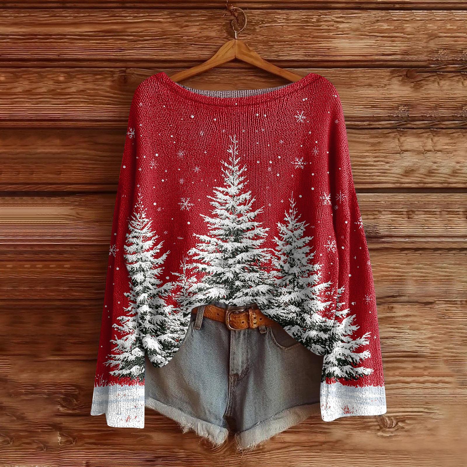 

Женская мода с длинным рукавом, рождественский принт «Снеговик-снежинка», куртка, кардиган M