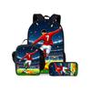 Football Full Screen Patterned Knapsack For Boys/Girls Children Best Gifts 2D Animated Backpack Big Capacity Teens Laptop Backpack