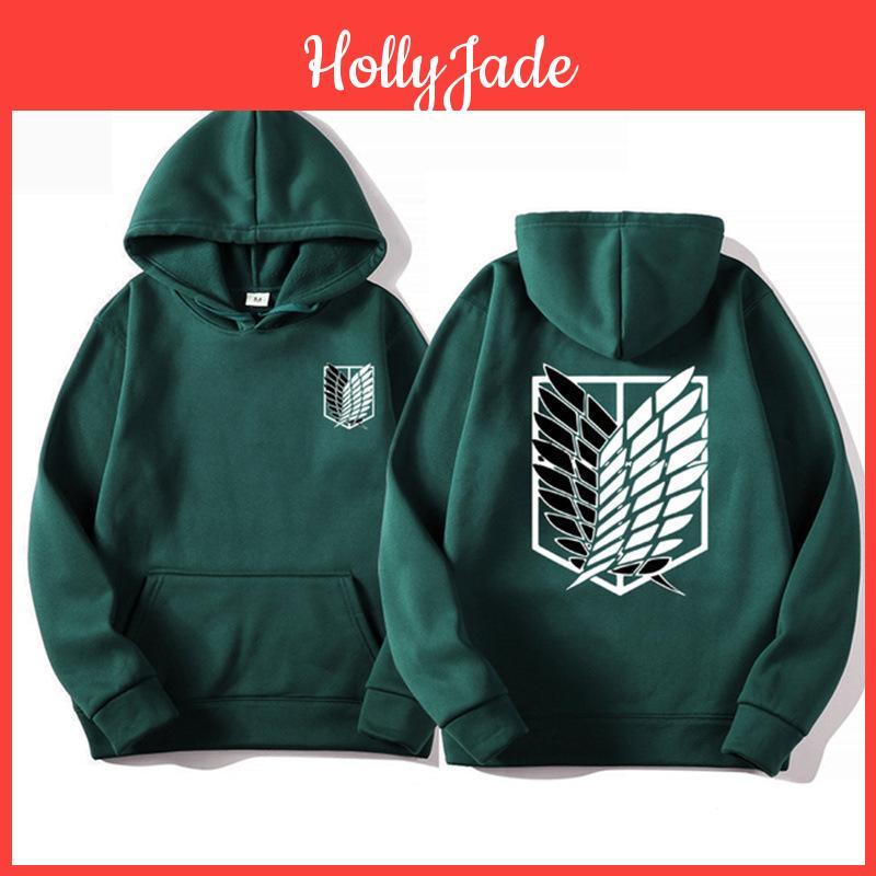 Attack Titan Mens On Hoodie Anime Hoodies Men Women Streetwear Pullover Harajuku Shingeki No Kyojin Hoodies Sweatshirt Clothes