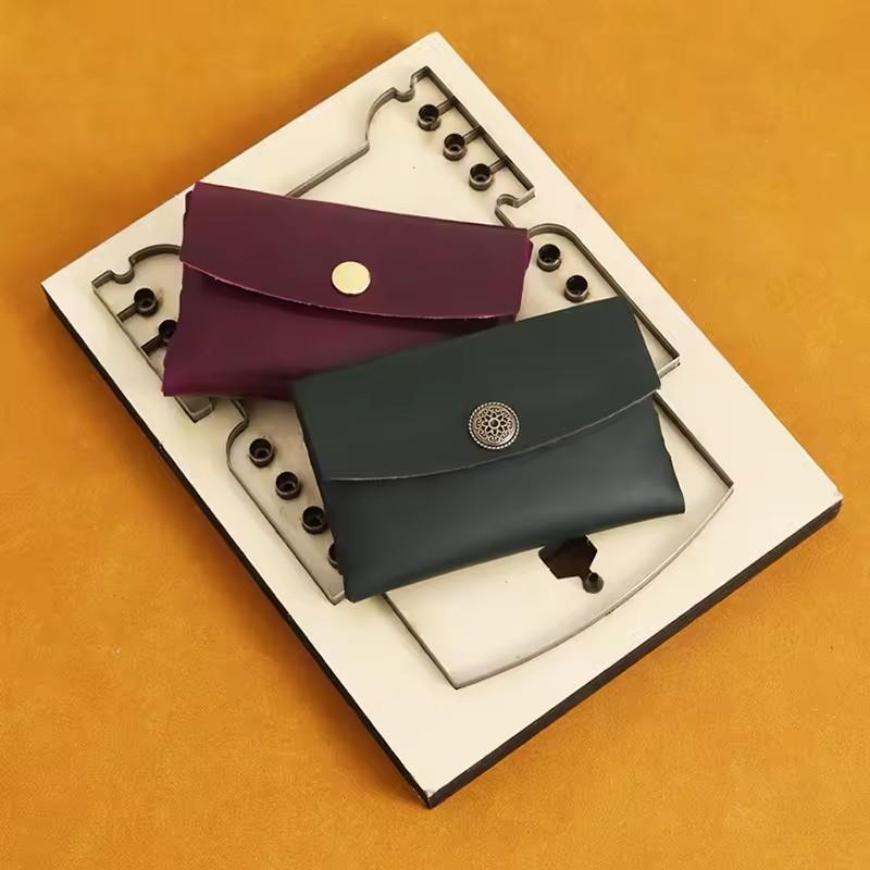 Wallet Die Cutting Cutter DIY Mold Fittings Leather Die Cut Mold for Die Cutting Machine DIY Leather Crafts Making