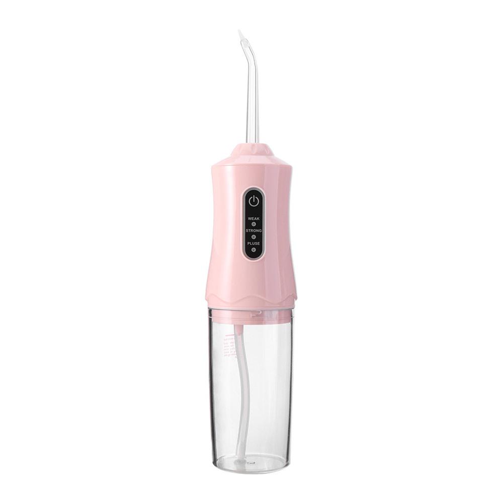USB Rechargeable Oral Irrigator Portable Pulse Technology Water Flosser Electric 4 Nozzles Teeth Cleaner Travel Home Use