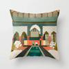 House Decorative Home Pillowcase for sofa Cushion Cover 45*45 Nordic 40*40cm 40x40cm 50x50 Living Room abstract 60x60 pink love