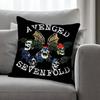 A-Avenged S-Sevenfold Various Sizes Square Pillow Case For Car Home Bedchamber Decor Custom Valentine gift