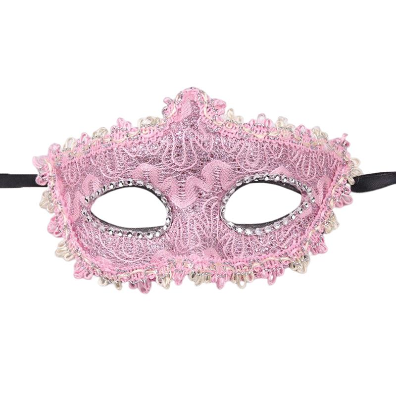 Aldult Mask Half Face Princess Halloween Masquerade Blindfold Lace Eye Mask