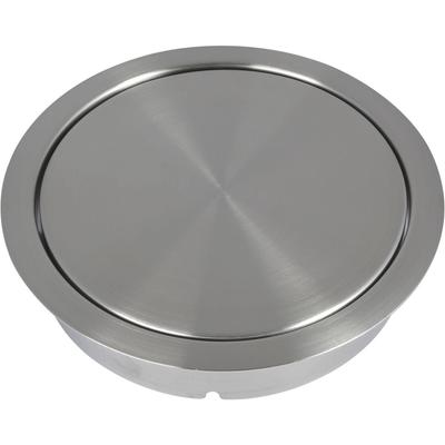 Sugatsune Kogyo Lamp Brand Stainless Steel Waste Bin Inlet with Lid AD-DH015 AD-DH015