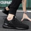 Autumn men's shoes breathable men's fly-woven mesh shoes sports casual running light casual