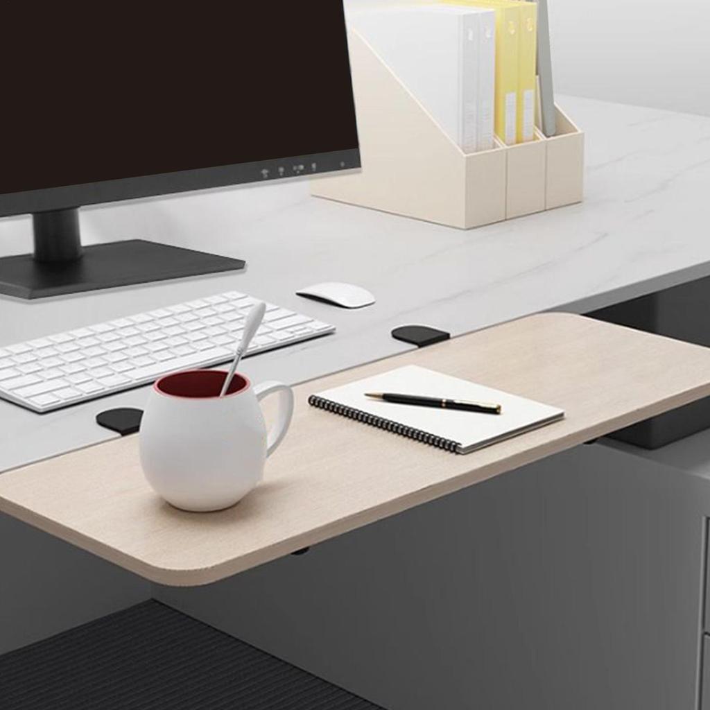 Keyboard Slide Rails Rotating Keyboard Stand Rack Phone Mount Slider For Office Table Home Dorm Study Room PC Laptop