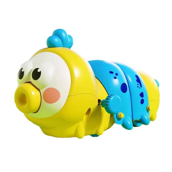 Kids Wind-Up Caterpillar Toy Cute Mechanical Crawling Caterpillar Safe Non-Toxic Gift for Infants Educational Toy Birthday