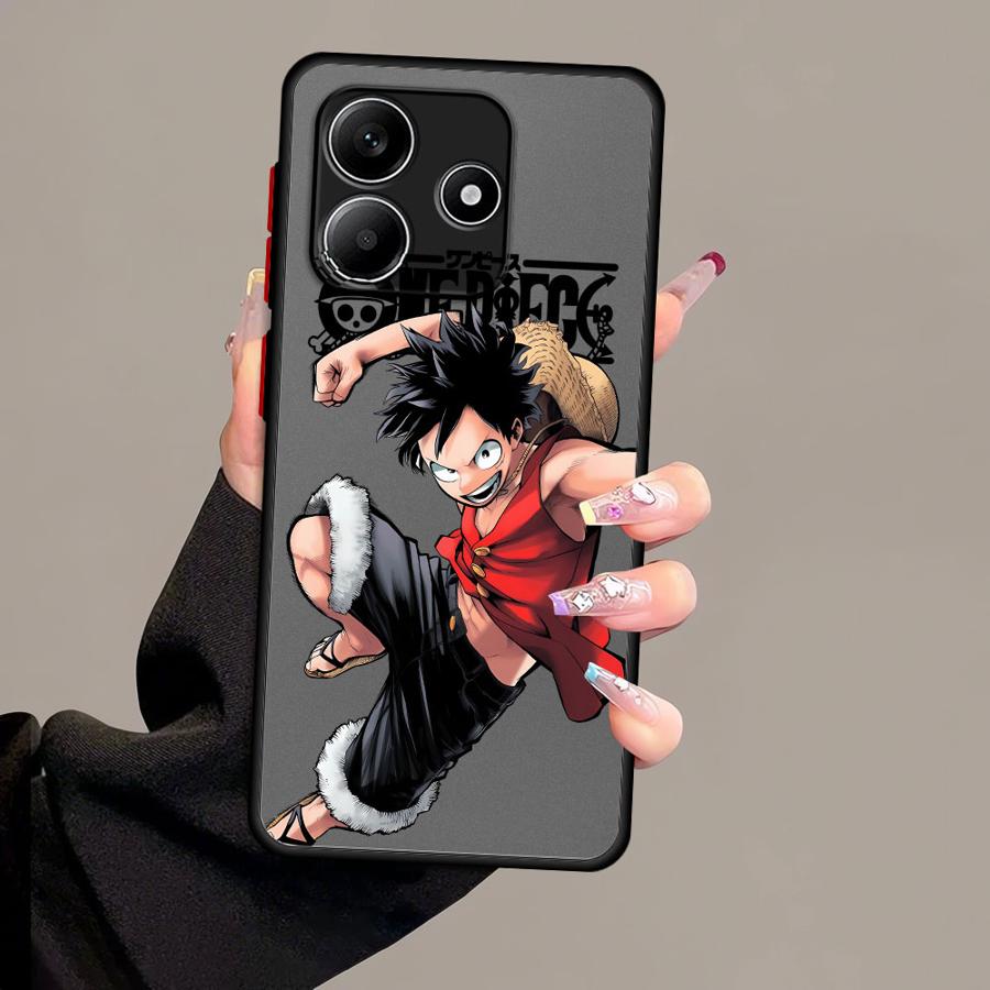 Funda Back Phone Cover Case for Xiaomi Redmi Note 14 13C 10 14C 13 Pro Plus 12 A4 11 9S Anime O-One Piece