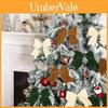 Christmas Diy Butterfly Bow Decorations For Holiday Tree And Wreath Decor Set Of 12