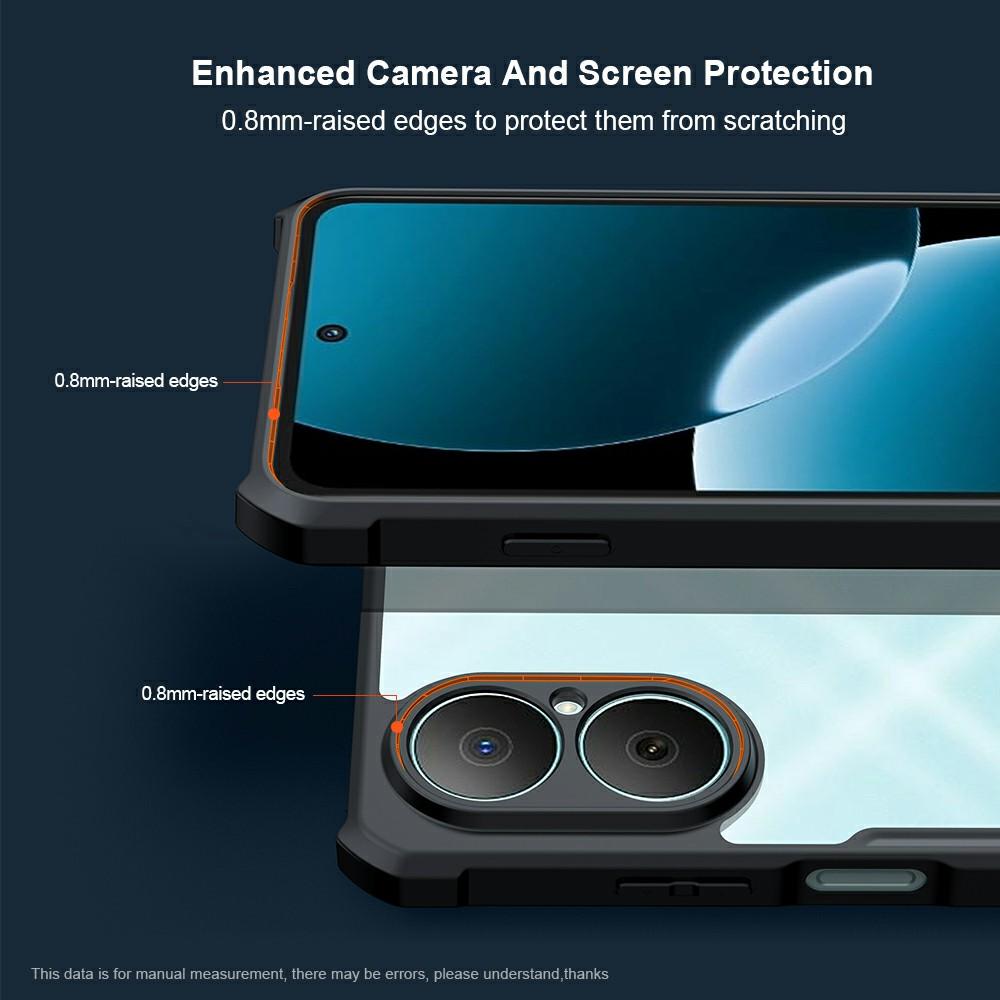 XUNDD For Huawei Nova Y73 4G Case Dropproof TPU+Acrylic Clear Back Phone Cover