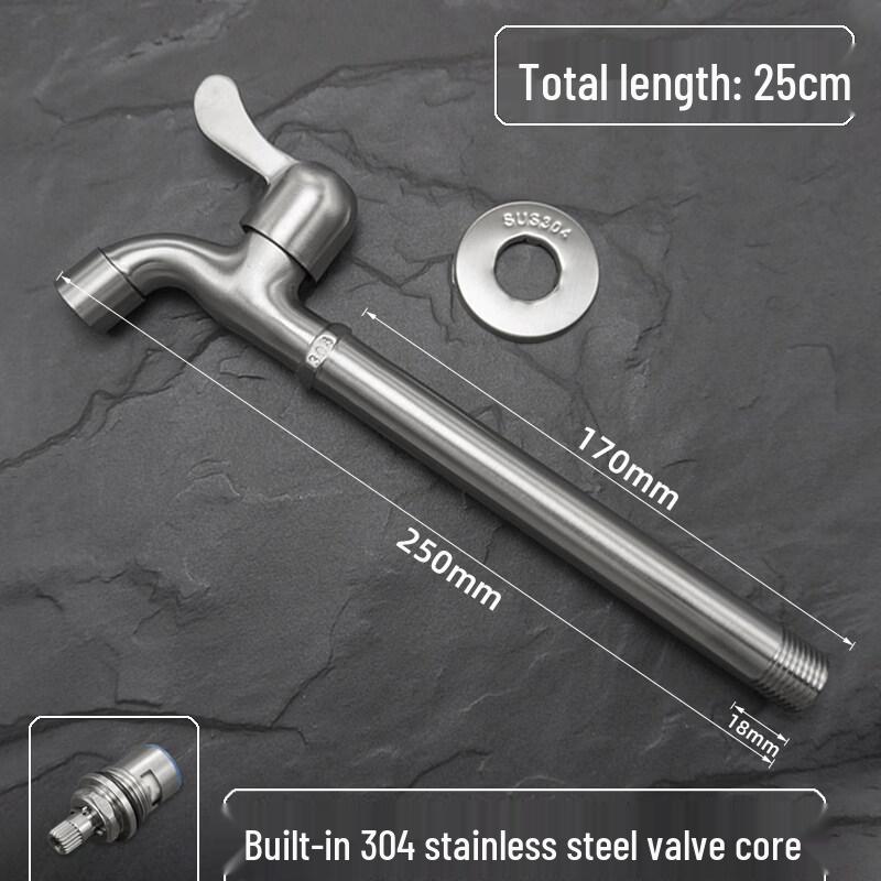 

TLXT Stainless Steel Washing Machine Faucet